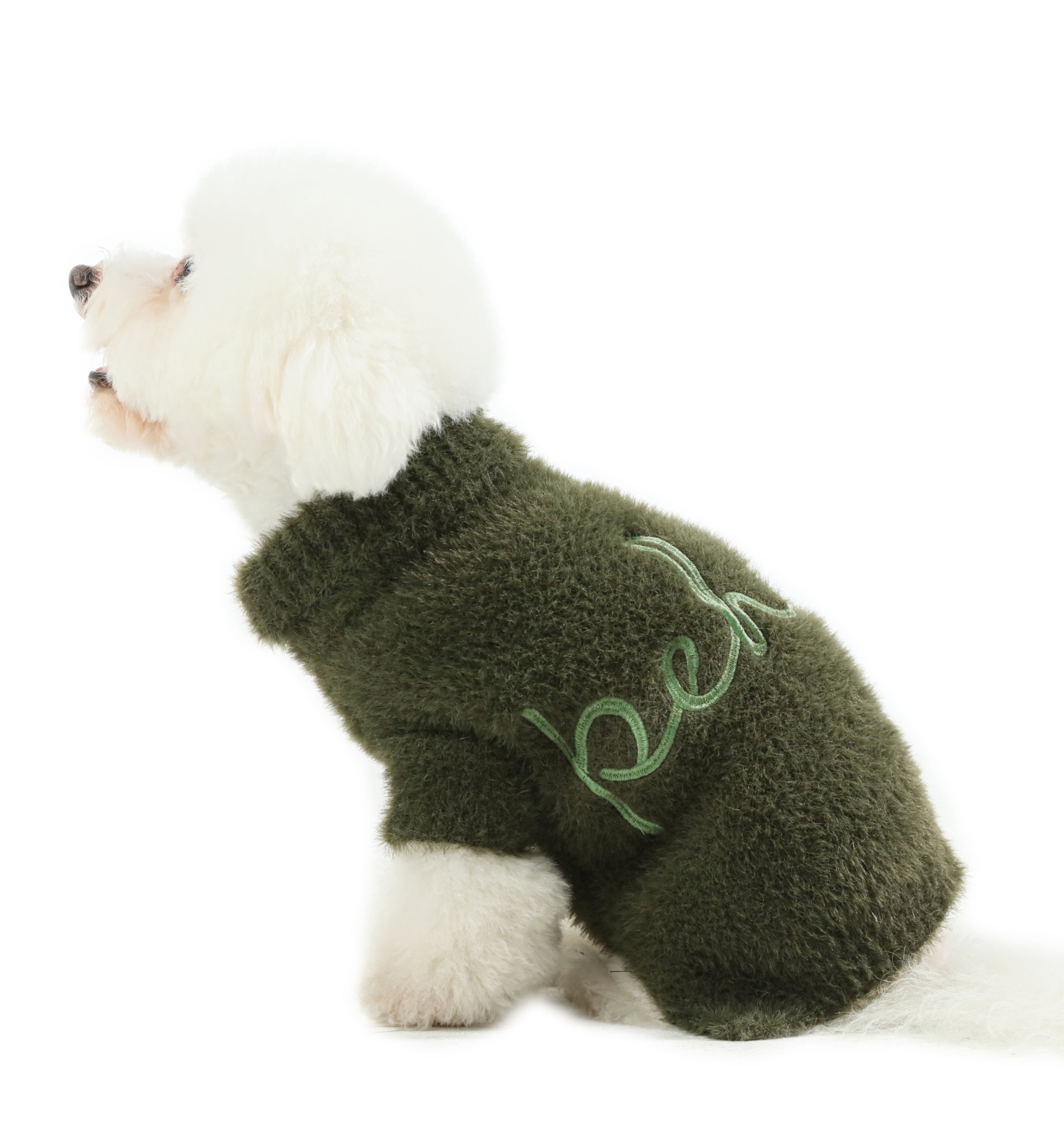 Eskimo Fuzzy Sweater - Green